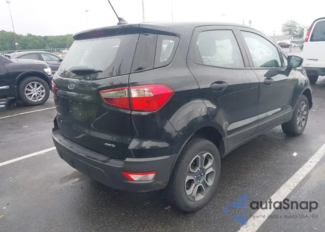 2022 Ford Ecosport S z USA, uszkodzony, nr VIN MAJ6S3FL3NC457047